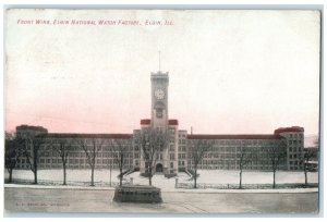 1908 Front Wing Elgin National Watch Factory Elgin Illinois IL Posted Postcard