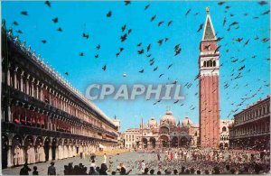 Modern Postcard Venezia Marco Square S Volee Pigeons