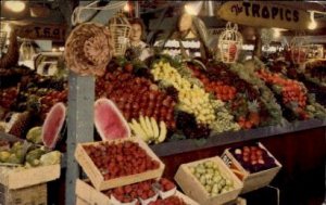 Produce at the Farmers Market - Los Angeles, California CA  