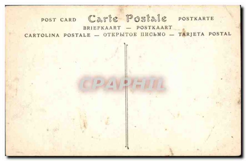 Old Postcard Paris Notre Dame Chimeres