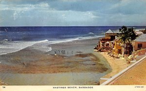 Hastings Beach Barbados West Indies 1963 