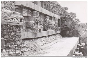 RP; MEXICO; Temple of Quetzalcoatl, Teotihuacan, 30-40s