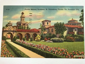 Vintage Postcard 1951 Florida Military Academy St. Petersburg Florida (FL)