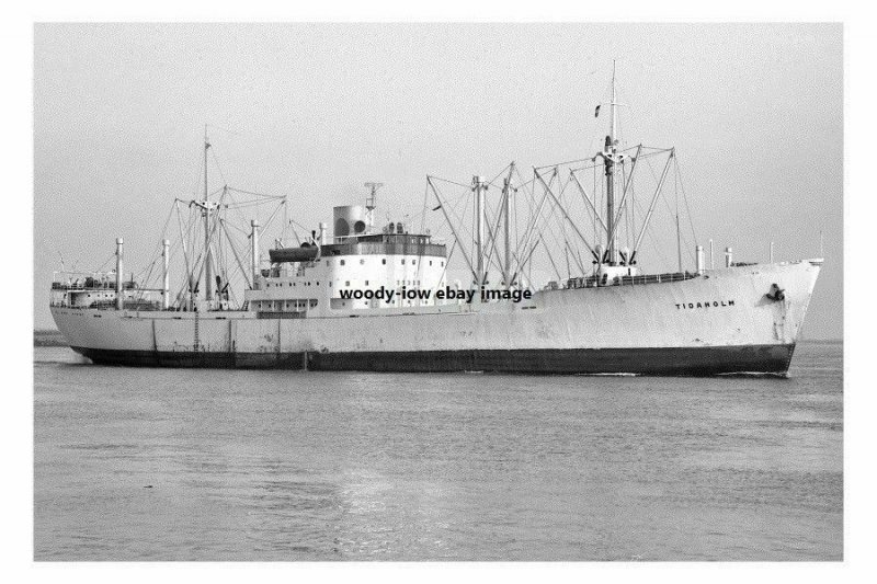 mc3922 - Swedish Cargo Ship - Tidaholm , built 1943 - photo 6x4 