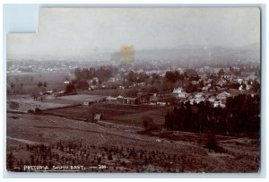 c1940's View of Pretoria South East Union South Africa RPPC Photo Postcard