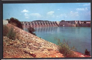 Tennessee KNOXVILLE Fort Loudon Dam built by the T.V.A. Flood Control - Chrome