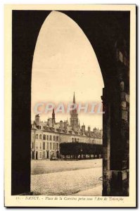 Old Postcard Nancy Place De La Carriere Jack Under I & # 39Arc De Triomphe