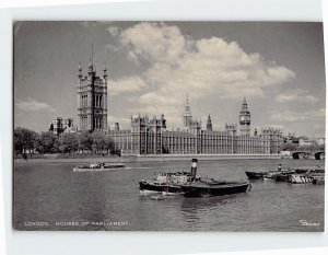 Postcard Houses Of Parliament, London, England