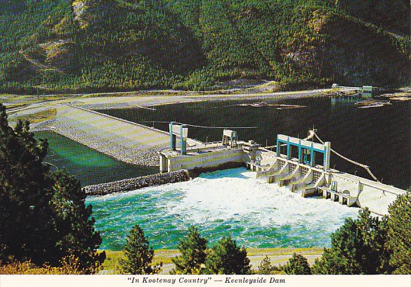 Canada Keenleyside Dam Castlegar British Columbia