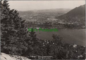 Norway Postcard - Bergen, Store Lungegardsvann Med Bergensdalen  RR19112