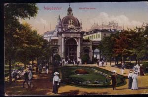 Early German Picture Postcard  Wiesbaden  L54