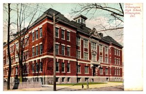 Antique Wilmington High School, Wilmington, DE Postcard