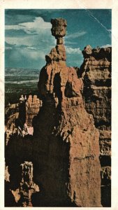 Vintage Postcard 1920's Bryce Canyon National Park Utah UT National Park