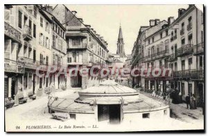 Old Postcard Plombieres The Roman Bath