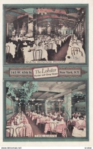 NEW YORK CITY, 1930s; The Lobster House, Main Dining Room and The Cave