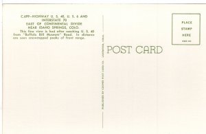 US    PC2864 HIGHWAY U.S. 40 & 6,  COLORADO