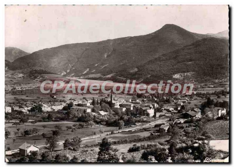 Postcard Old St Andre the Alps Alps The B Castillon lake at the foot of Saint...