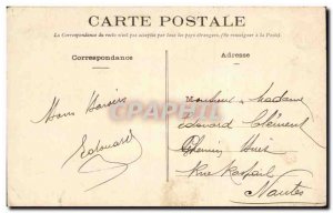 Old Postcard The castle Clisson The dungeon