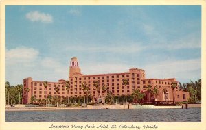 St. Petersburg Florida 1965 Postcard Vinoy Park Hotel 