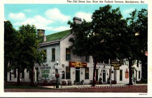 Kentucky Bardstown The Old Stone Inn Now The Talbott Tavern Curteich