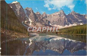 Old Postcard Moraine Lake