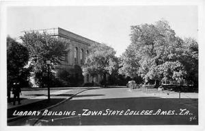 IA, Ames, Iowa, RPPC, Library, I.S.C., Hamilton