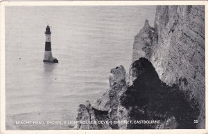 Lighthouse & Devil's Chimney Beachy Head Eastbourne England Photo