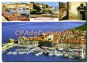 Modern Postcard Souvenir de St Tropez Var