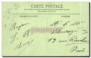 Old Postcard Mers Les Bains Beach