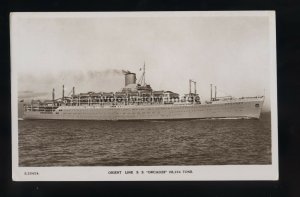 LS2212 - Orient Line Liner - Orcades - postcard