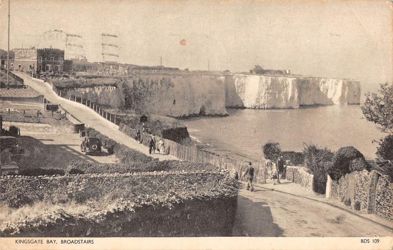 uk28552 kingsgate bay broadstairs real photo uk