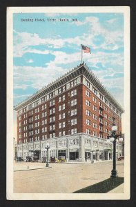 Deming Hotel Building Terre Haute IN Unused c1920s