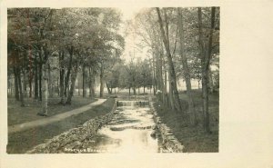 New York Clifton Springs Sulphur Brook C-1905 RPPC Photo Postcard 22-2371
