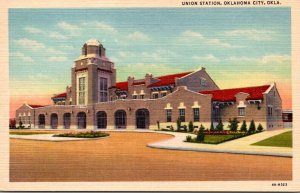 Oklahoma Oklahoma City Union Station Curteich