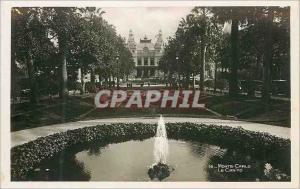 Old Postcard Monte Carlo Casino