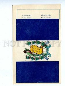 179712 GUATEMALA flag old paper flag card 1957 year