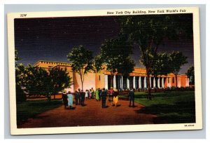 Vintage 1939 Postcard New York City Building New York World's Fair Expo NY