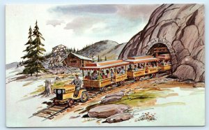 GARFIELD, CO Colorado ~ Artist's View MADONNA GOLD MINE TOUR c1960s  Postcard