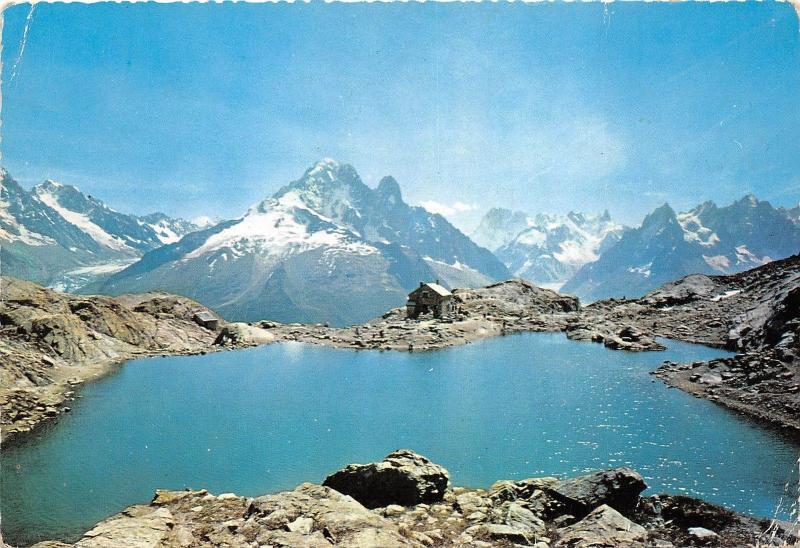 BR26412 Le lac Blanc Chamonix mont blanc France