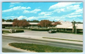 2 Postcards MANCHESTER, Tennessee TN ~ Roadside CUMBERLAND MOTEL Coffee County