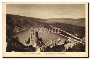 Old Postcard The High Chaumes White Lake and the Rock Hans