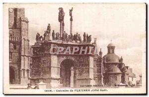 Old Postcard Calvary Pleyben (South Coast)