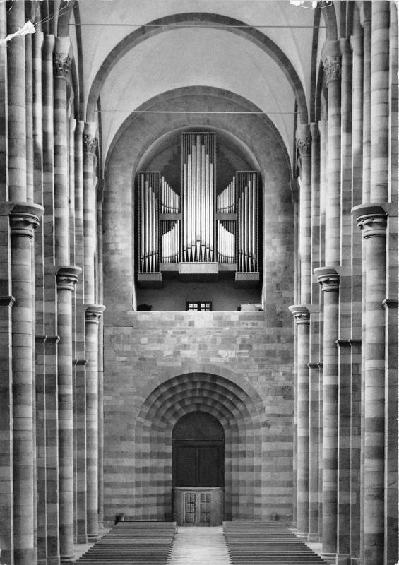 BG1266 speyer kaiserdom mitteischiff orgel pipe organ CPSM 14x9.5cm  germany