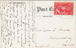 Elks Club House Roanoke VA Virginia c1913 Postcard E40