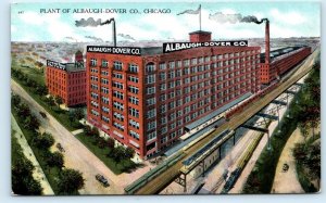 CHICAGO, Illinois IL ~ Plant of ALBAUGH DOVER COMPANY 1908 Advertising Postcard