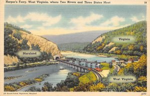 Two Rivers and Three States Meet, Harpers Ferry, WV