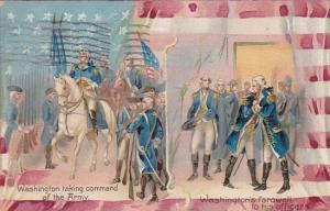 George Washington Taking Command Of The Army & His Farewell To His Officers 1...