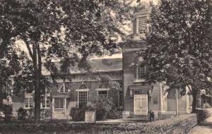 Port Jefferson New York Presbyterian Church Street View Antique Postcard K70751