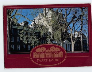 Postcard Parrish Hall on the Swarthmore College Campus Pennsylvania USA