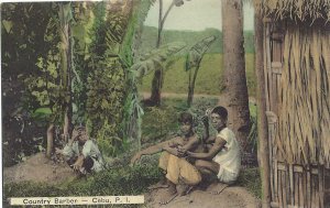 Country Barber Cebu Philippine Islands